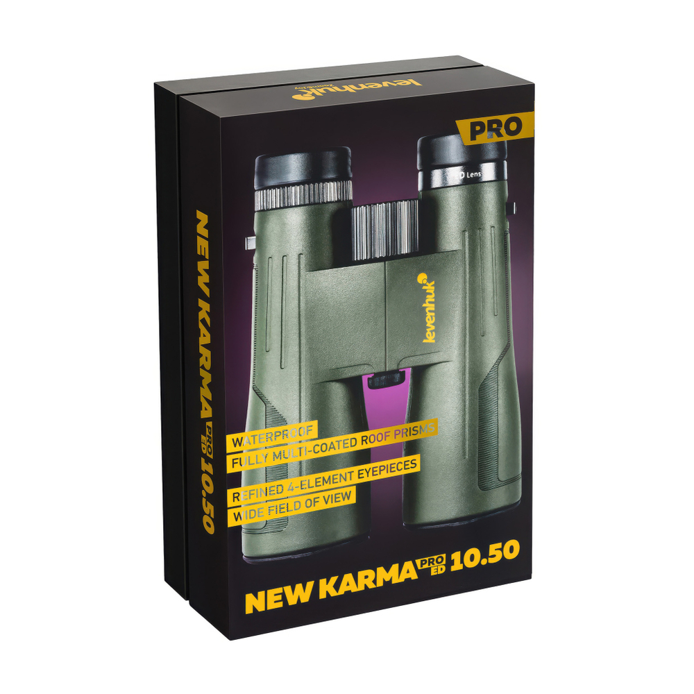 Бинокль Levenhuk New Karma PRO ED 10x50