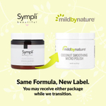 Mild By Nature, кокосовый микроскраб для смягчения кожи, 113 г (4 унции)