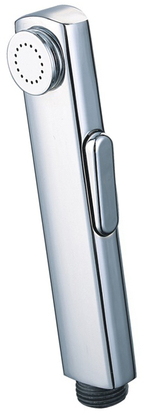 2038 Лейка метал. для биде хром.(ПЛОСКИЙ) GANZER (100/1шт)