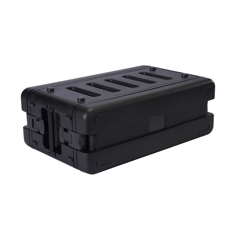 Ударопрочный пластиковый Рэковый кейс 3 юнита KZCASE@RACK3US