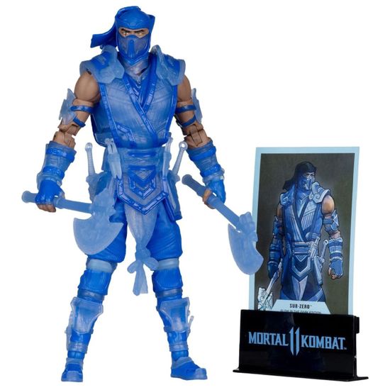Фигурка McFarlane Мортал Комбат Mortal Kombat Саб Зиро Sub-Zero 18см / по мотивам игры "Мортал комбат", Саб Зиро