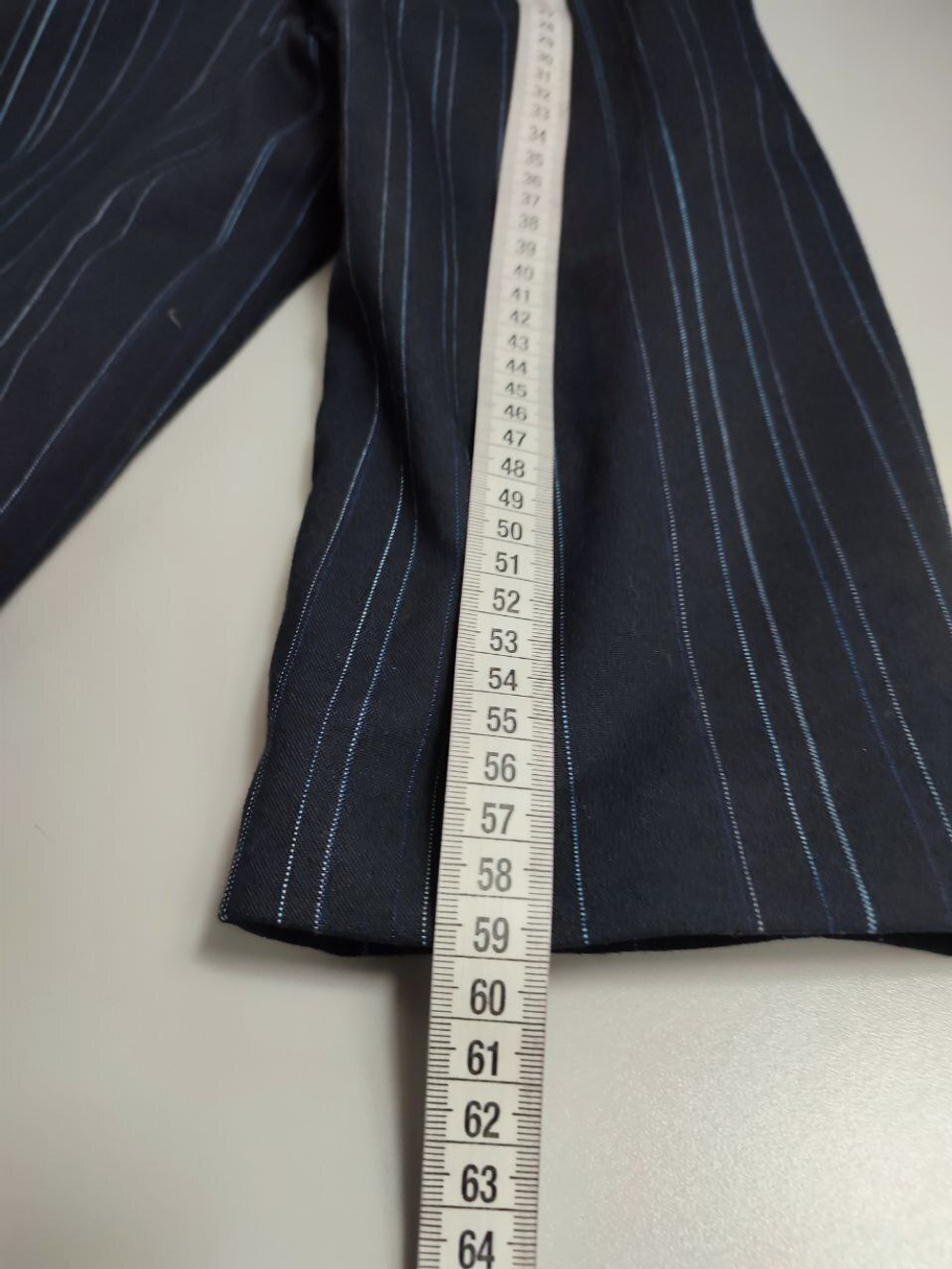 Пиджак в полоску 66 размер