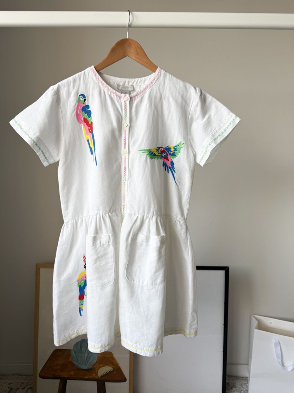 Льняное платье Stella McCartney, 158