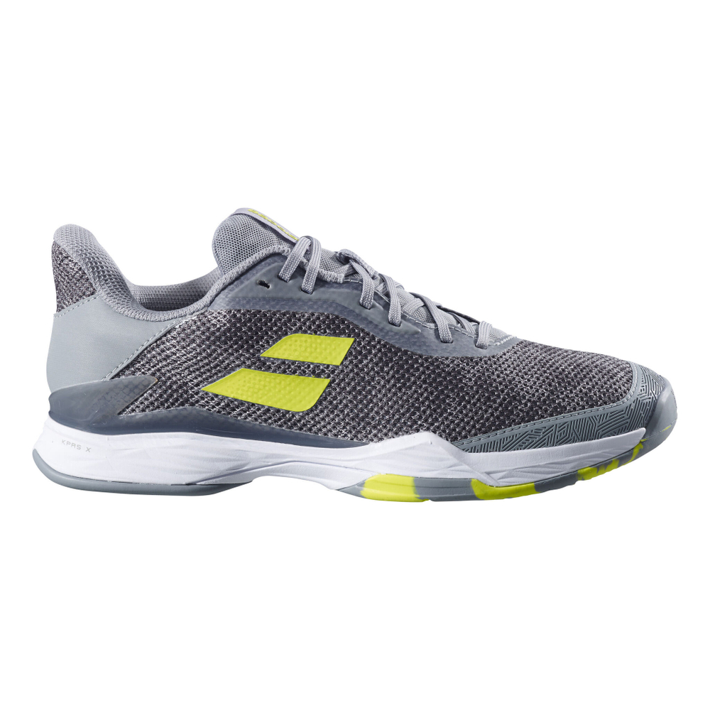 Мужские теннисные кроссовки Babolat Jet Tere Clay Court Shoe Men - Dark Grey, Neon Green
