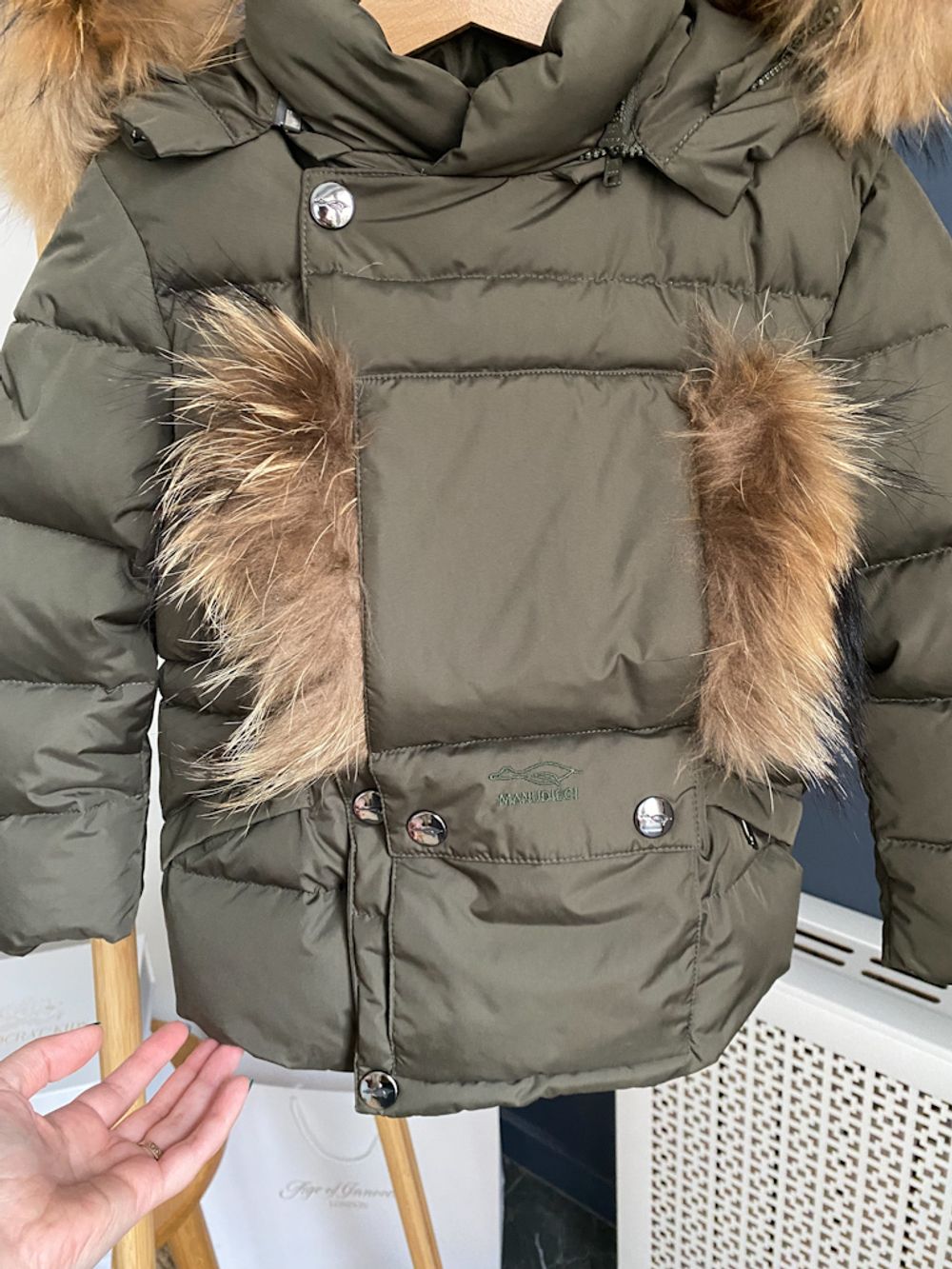 Новый пуховый комплект Manudieci, 104