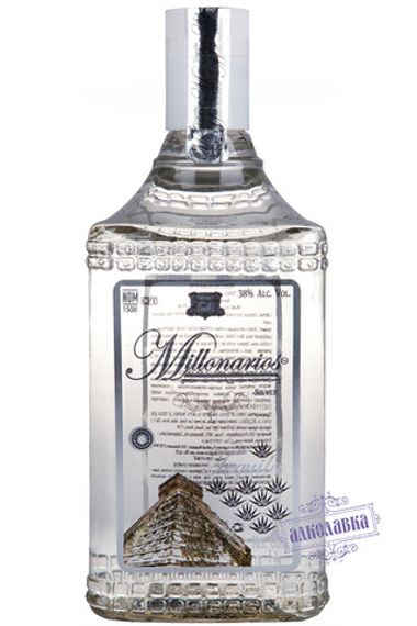 Мильонариос. Текила Серебряная. 1 Л