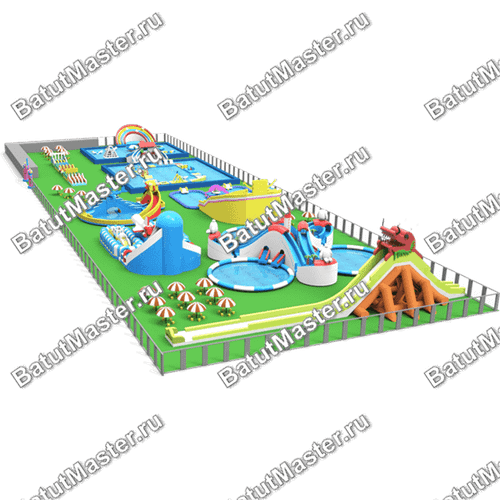 Наземный Водный парк "Захватывающие горки"