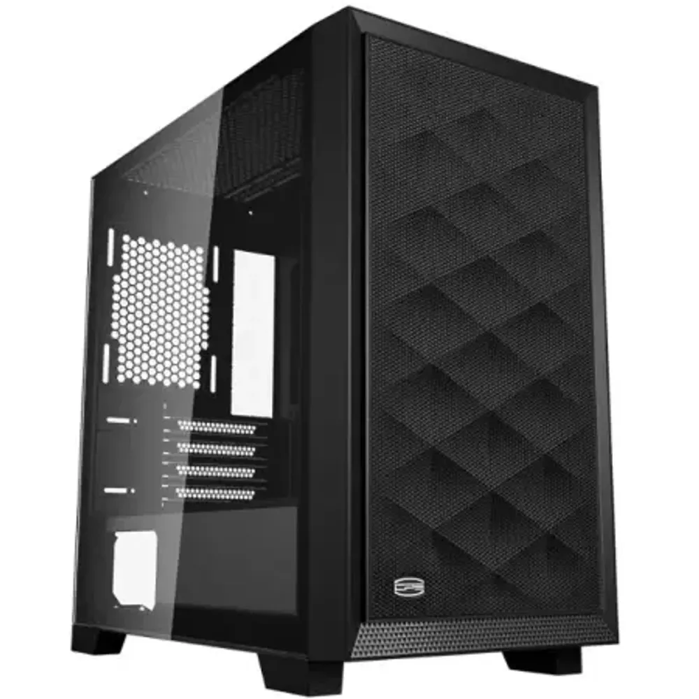 Корпус PCCooler C3D310 BK mATX/ITX 2x3.5", 2x2.5", USB3.0, 2xUSB2.0, Black