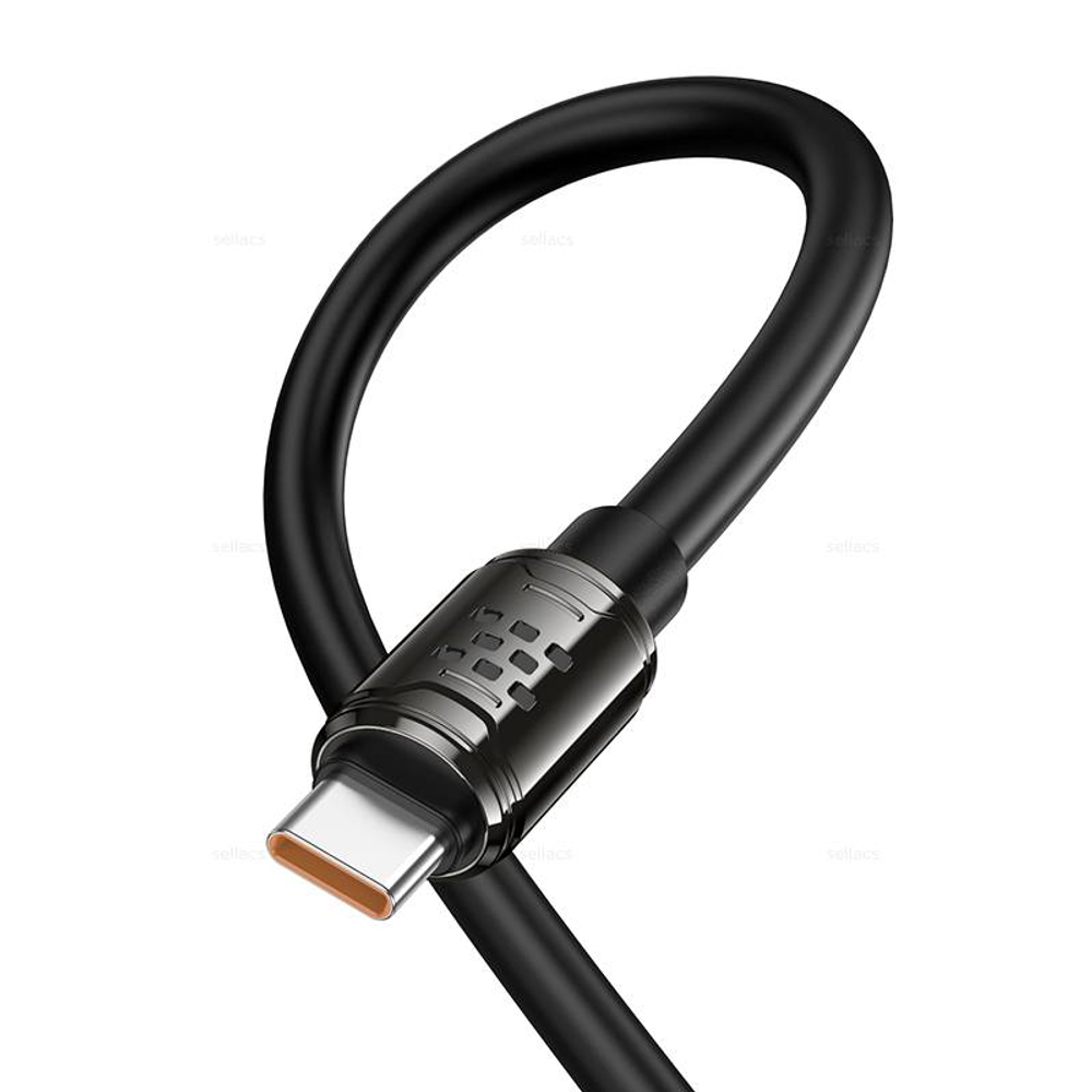 Кабель USB на Type-C 5A Hoco U143 (black) (Краснодар склад)