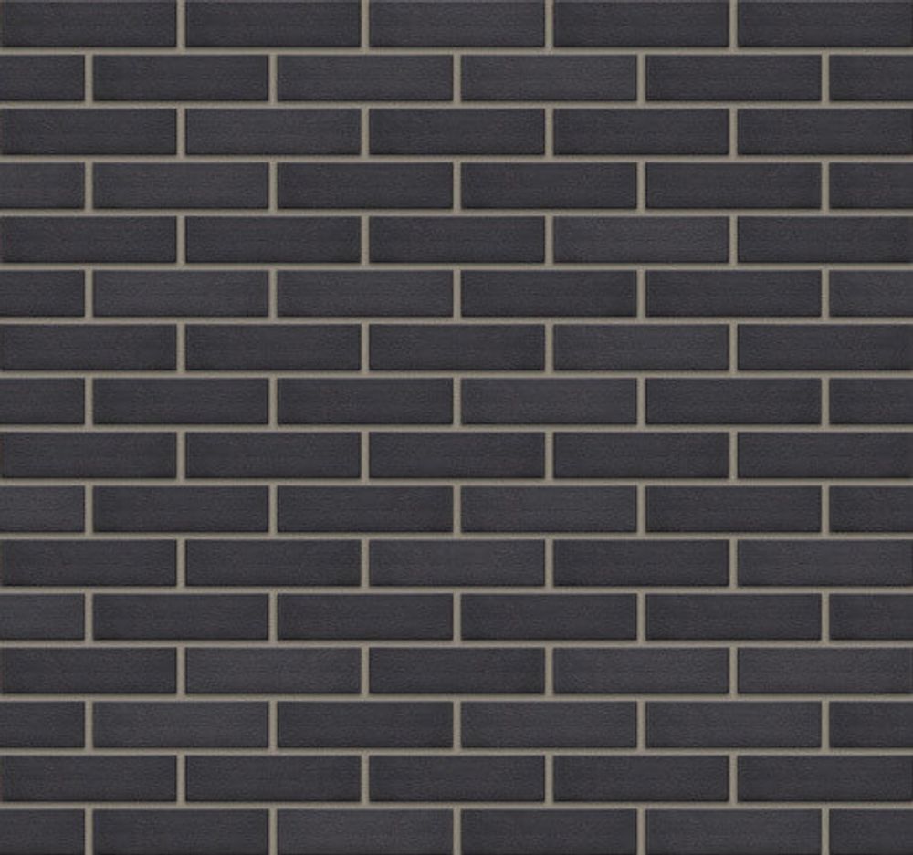 King Klinker - Polar night (08), Dream House, 65x250x10, RF - Клинкерная плитка для фасада и внутренней отделки