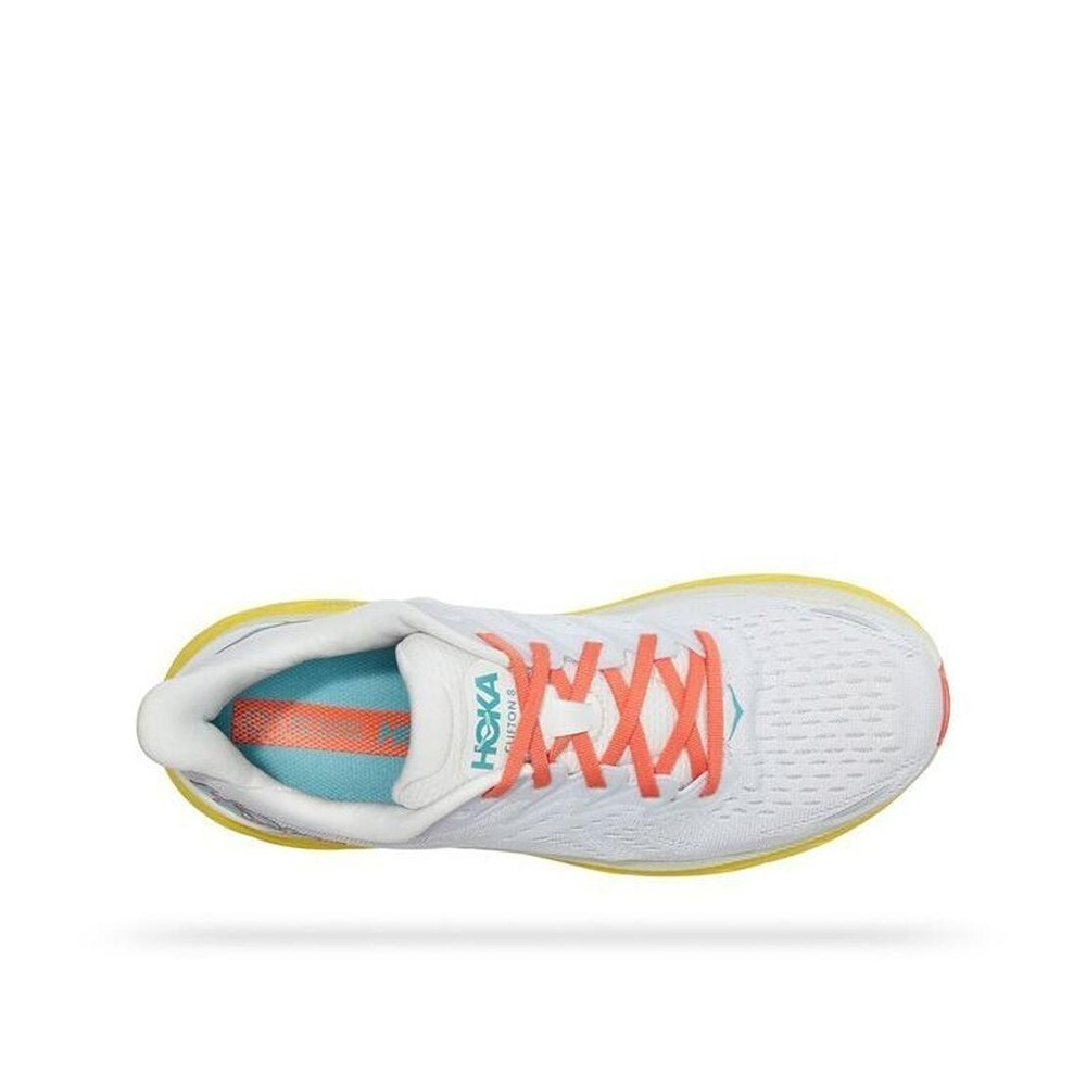 Кроссовки мужские HOKA M CLIFTON 8 Blanc De Blanc / Illuminating