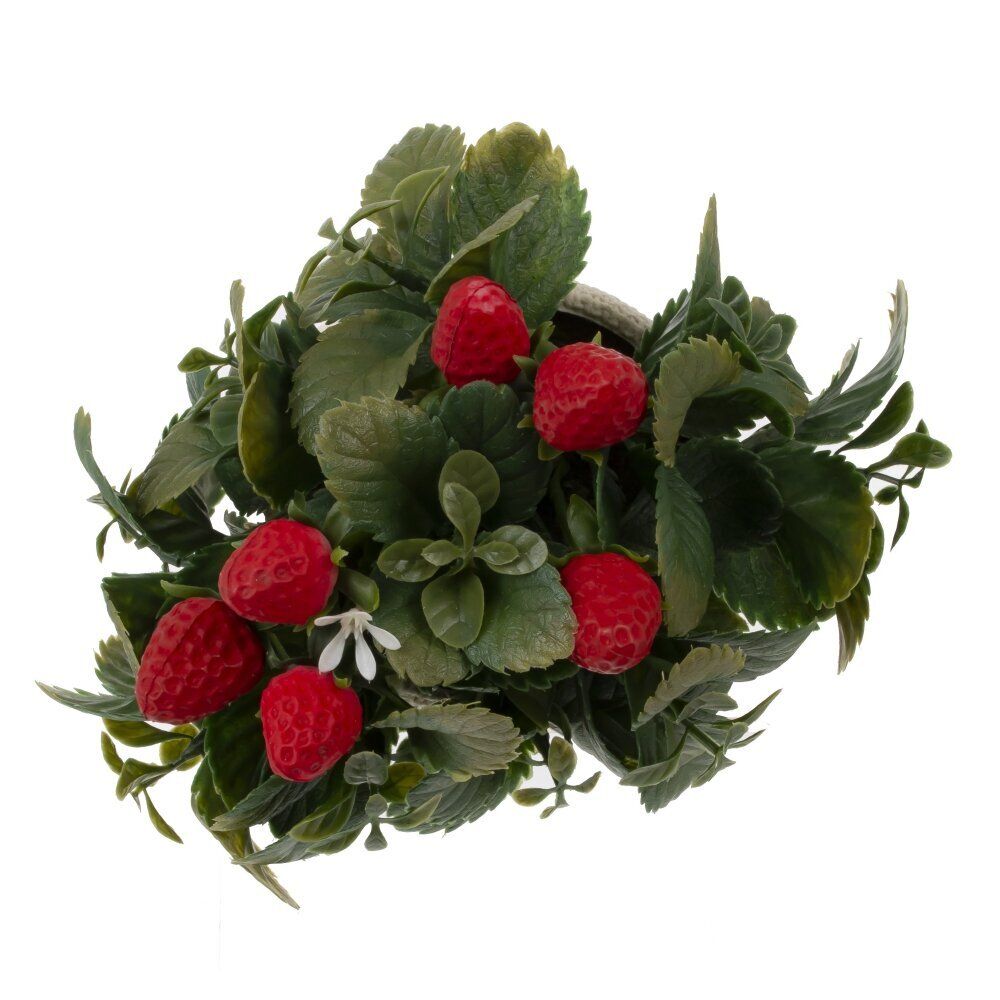 GAEM Цветочная композиция "Земляника", L18 W13 H19 см