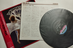 Винтажная виниловая пластинка LP Krokus The Blitz (Japan 1984) (Obi)