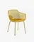Стул Quinn желтый | La Forma | Испания | Купить в Hallberg.ru