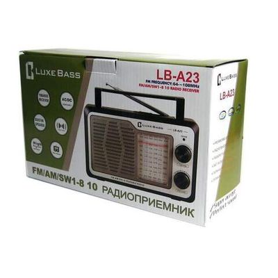 Радиоприемник LuxeBass LB-A23