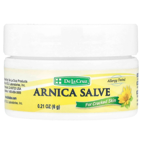 De La Cruz, бальзам с арникой для потрескавшейся кожи, 6 г (0,21 унции)
