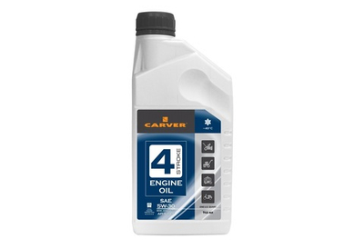 Carver 4 Stroke Engine oil SAE 5W-30 Полусинтетическое моторное масло для четырехтактных двигателей