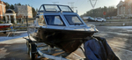 Алюминиевая моторная лодка Беркут BERKUT M-HT. База + Доп Опции