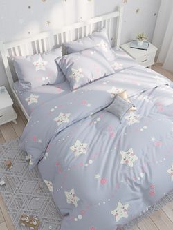 Простынь Сказка "Спящие звезды" 150х215 см, перкаль