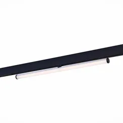 ST803.446.10 Магнитный трековый светильник Черный LED 1*10W 4000K 1 100Lm Ra>90 120° IP20 L604xW28xH СКАЙЛАЙН 48V