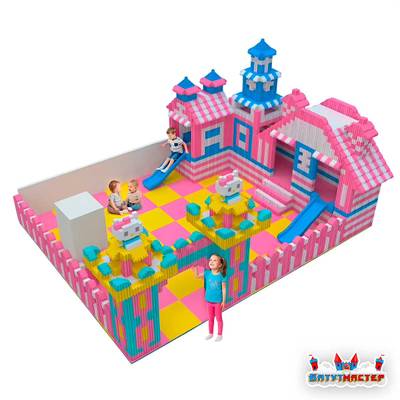 Игровая комната «Весёлые приключения», 10×8×2,5 м