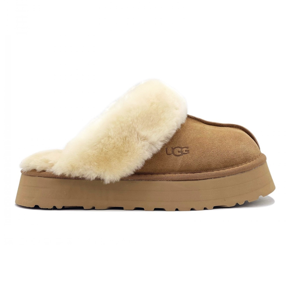 Ugg Slippers Scuffette Platform Chestnut
