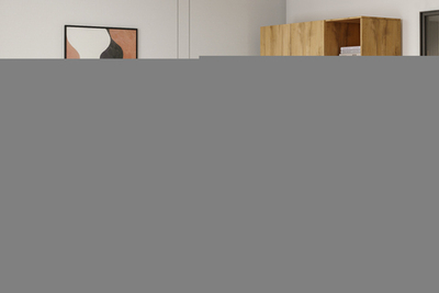 Распашной двухсекционный шкаф Лорена Пакс-2.1 со стеллажом Дуб Золотистый U1148 120*50*210 см, Желтый   Фиеста