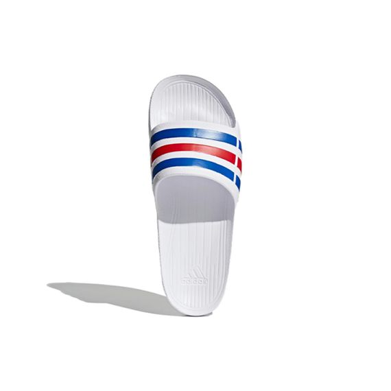 Adidas Duramo Slides 'White Blue Red'