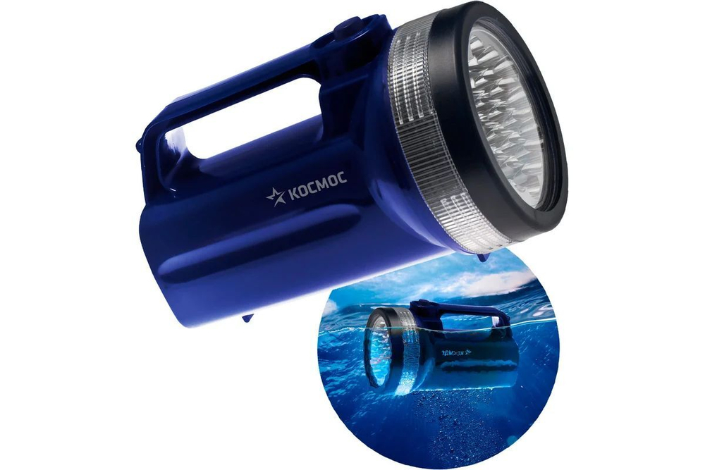 Светодиодный фонарь 19хLED, питание от 4хR20 КОСМОС KOC860LED