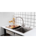 Смеситель для кухни с подключением под фильтр FRAP F43899