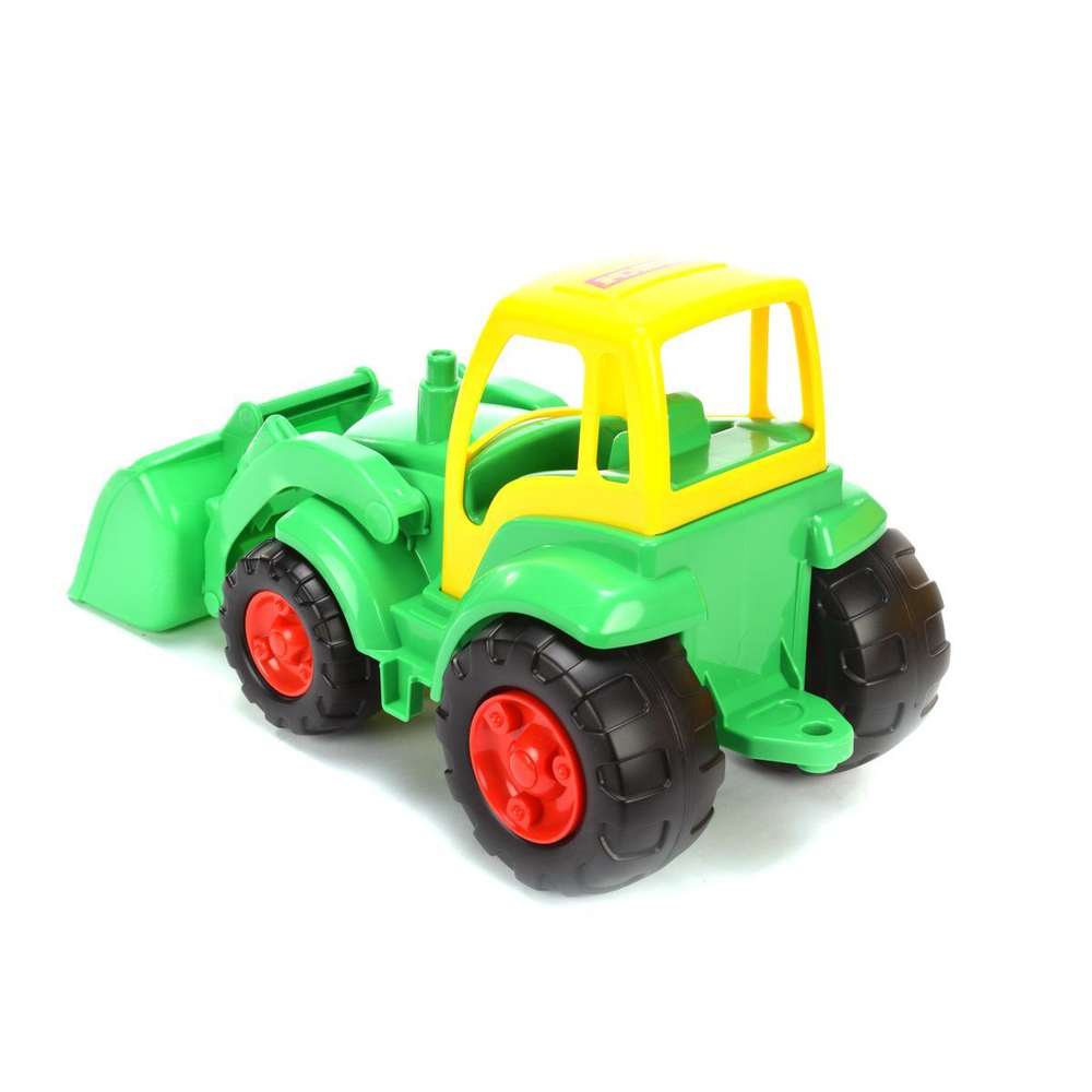 Трактор Чемпион с ковшом и полуприцепом сетка (Полесье)