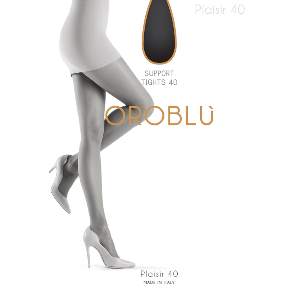 Женские колготки черные OROBLU Plaisir, 40 ден Daily VOBC01025