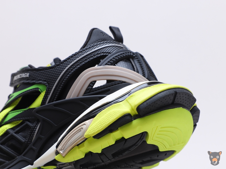 Кроссовки Track.2 Black/Neon Green