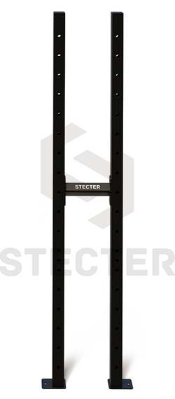 Стеллажная стойка - двойная с перемычкой (к-кт) Н=1920 мм