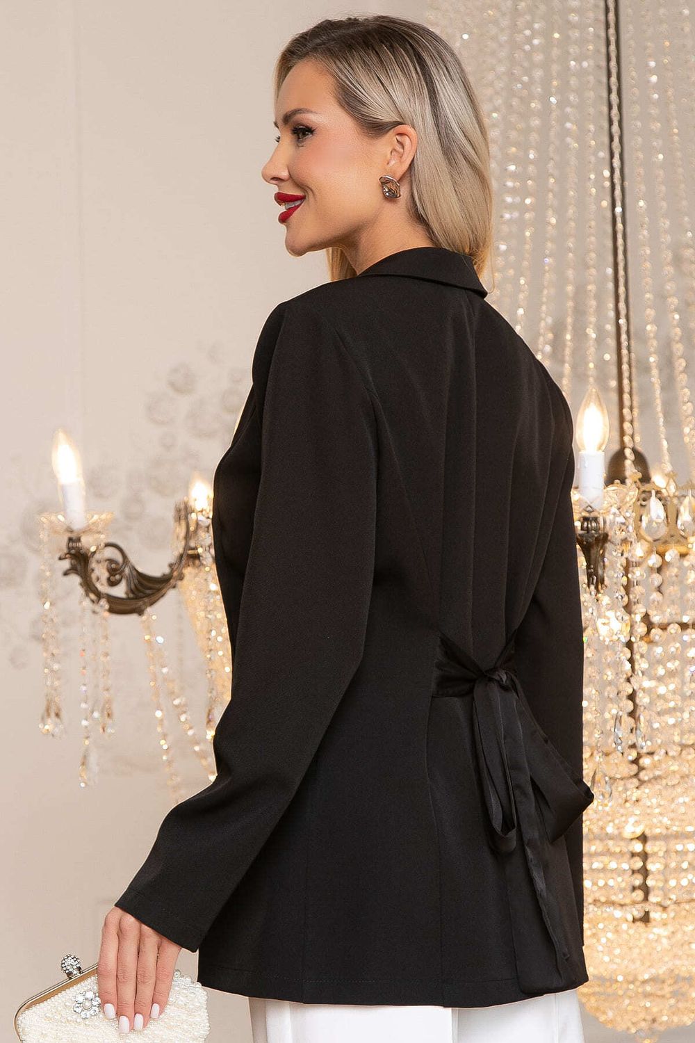 Жакет классический Гран-при (черный) Б14375-33М LT Collection