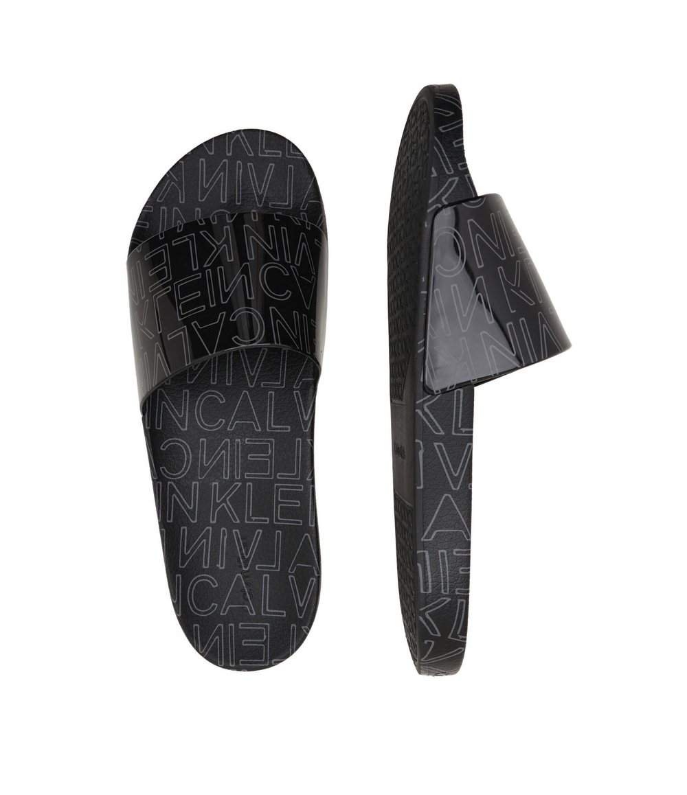 Шлепанцы POOL SLIDE RUBBER Calvin Klein - черный(HM0HM01062)