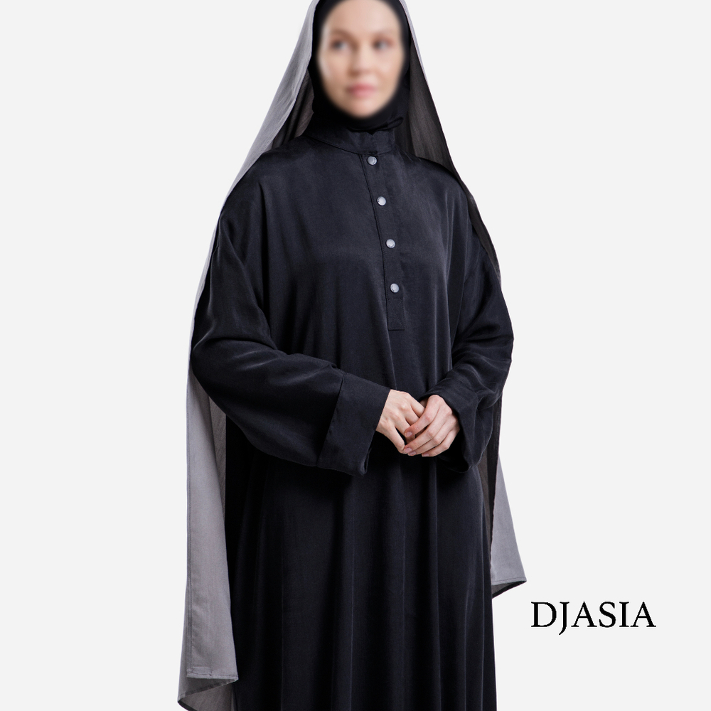 DÜĞMELİ ELBİSE KUPRA SUPRİMA GRİ