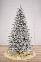 Искусственная ель заснеженная Орловская 160 см., литая хвоя + пвх, Max Christmas (ЕОРСЗ16)