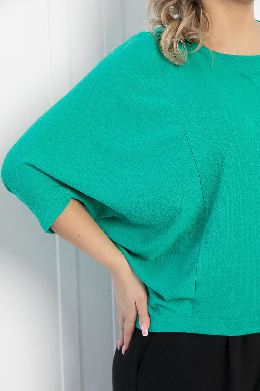 Блуза Шармель (зеленая) Б12913-16М LT Collection