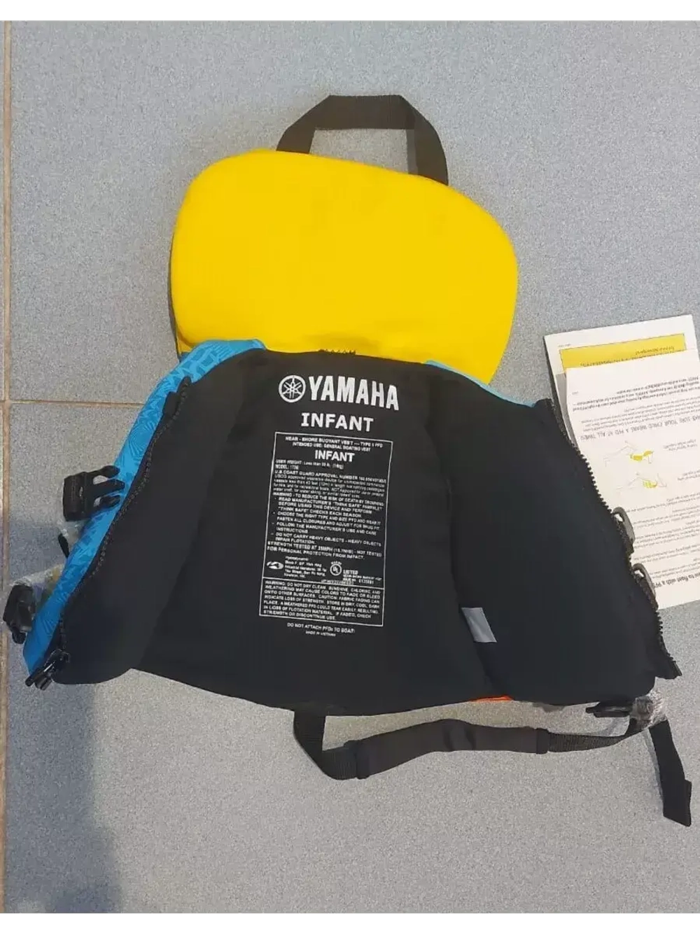 Жилет детский (до 15кг) неопрен. Yamaha  2-Buckle