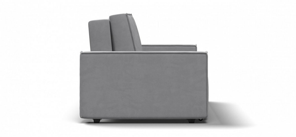 Диван Норд двухместный Велюр Монолит сталь