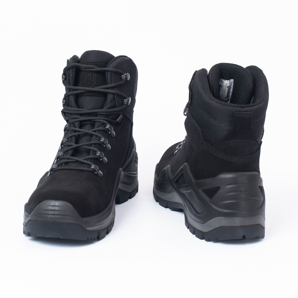 Мод. 1085. Ботинки Тактик (средние), черный.