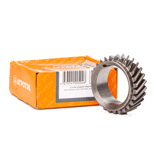 Шестерня коленвала (Z=27), дв. ММЗ, косозубая