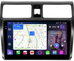 Магнитола для Suzuki Swift 3 2004-2010 - FarCar 3056M монитор 10.36" QLED на Android 14, TS18, CarPlay, 4G SIM-слот