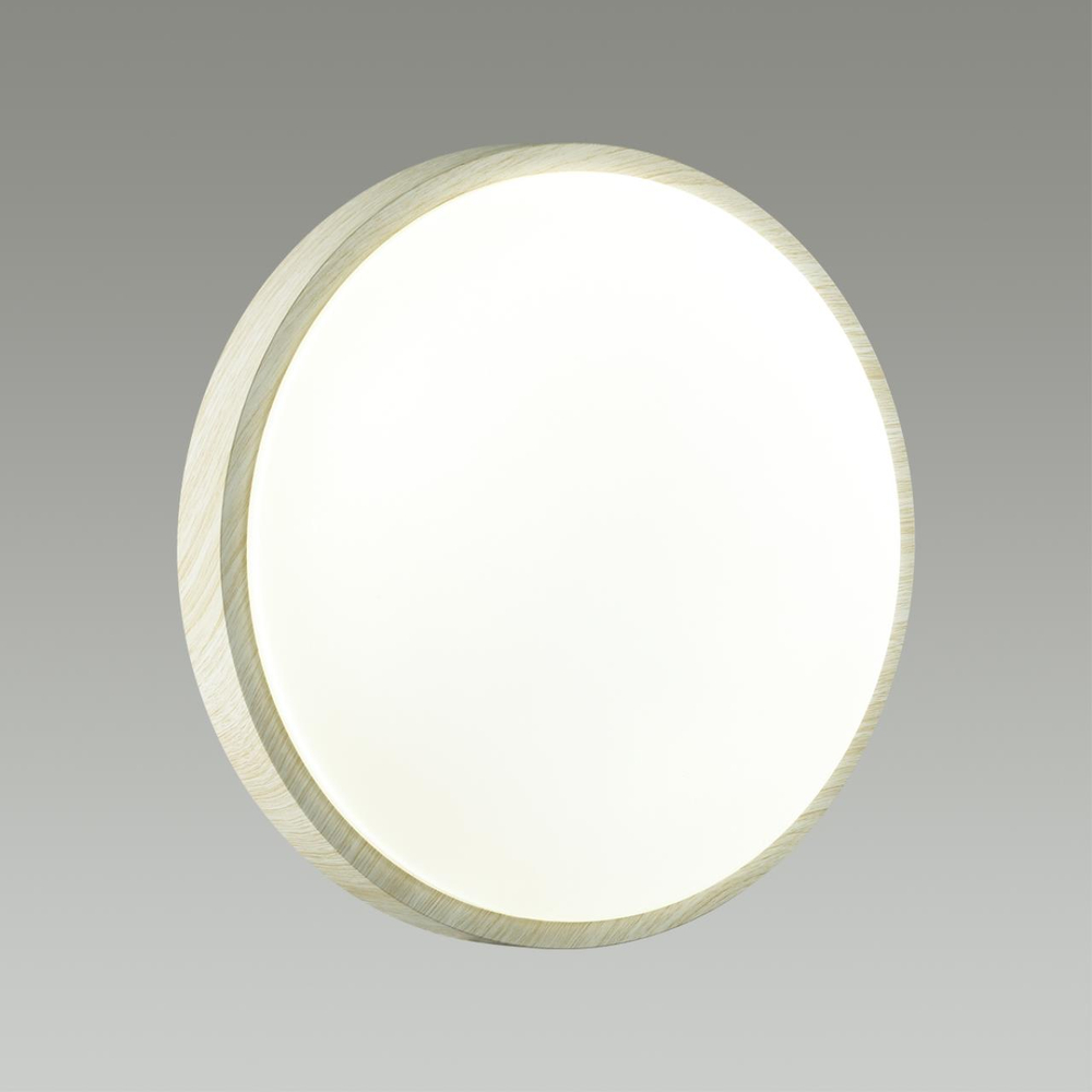 7628/CL PALE SN 000 Светильник пластик/белый/беленый под дерево LED 30Вт 4000К D340 IP43 LOSTA