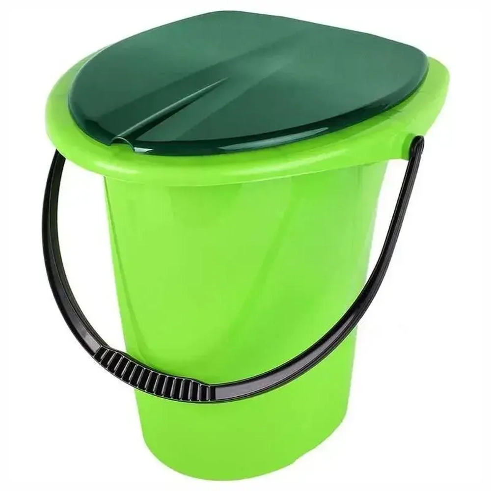 Ведро-туалет Smart Solution 17 л оливковый