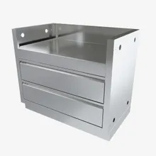 Тумба-основание гриля Broil King Baron 520 Bi с двумя выдвижными ящиками, нержавеющая сталь, 90x98.3х61 см, Ontario, KuhniGrill
