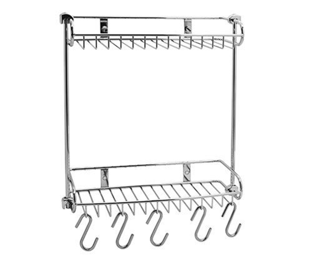 K-1422 Полка металлическая двойная, прямая