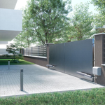 Комплект автоматики для распашных ворот визуализация