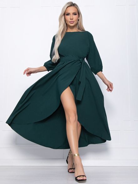 Платье Танго вдвоем (изумрудное) П15139-1М LT Collection